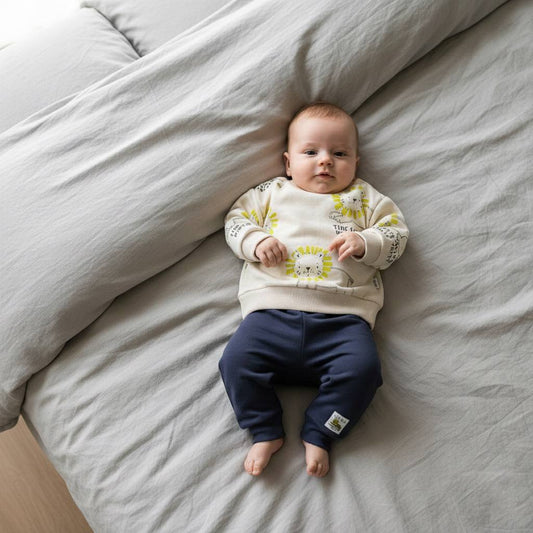 Ensemble jogging bébé motif lion – Iggy