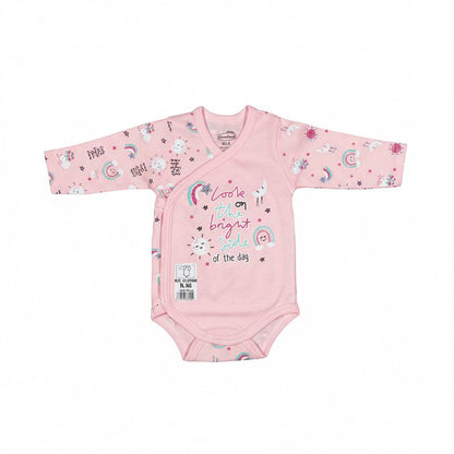 Body cache-cœur bébé en coton