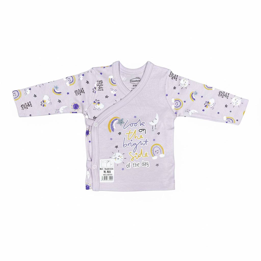 cache-cœur bébé en coton