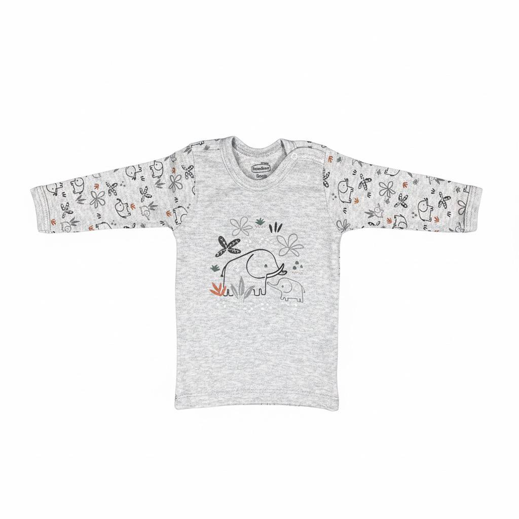 T-shirt Bébé Manches longues en coton