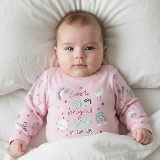 T-shirt Bébé Manches longues en coton