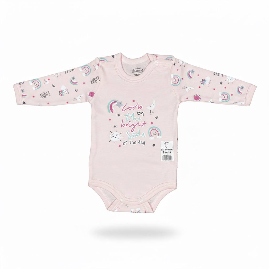 Body à manches longues "IMPRIMÉ"