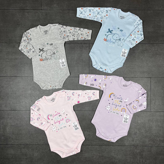 Body à manches longues "IMPRIMÉ"