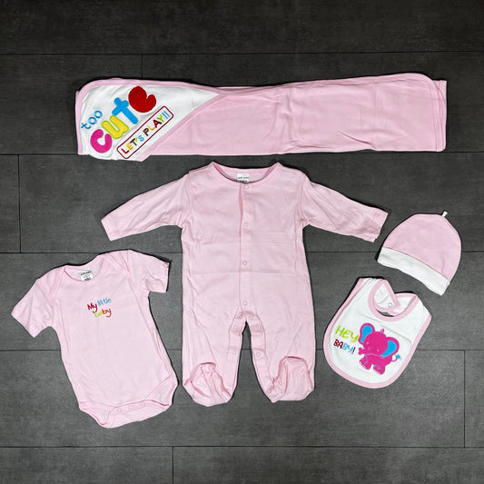 Ensemble 5 pièces en coton