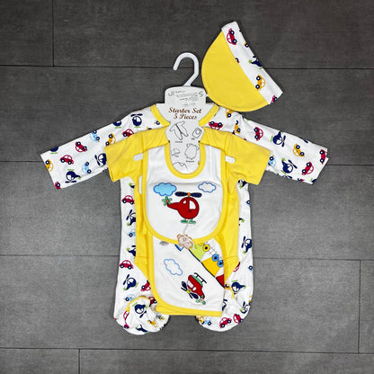 Ensemble 5 pièces en coton