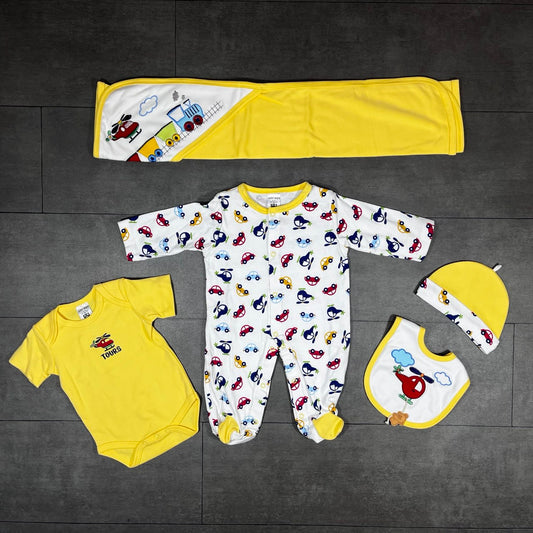 Ensemble 5 pièces en coton