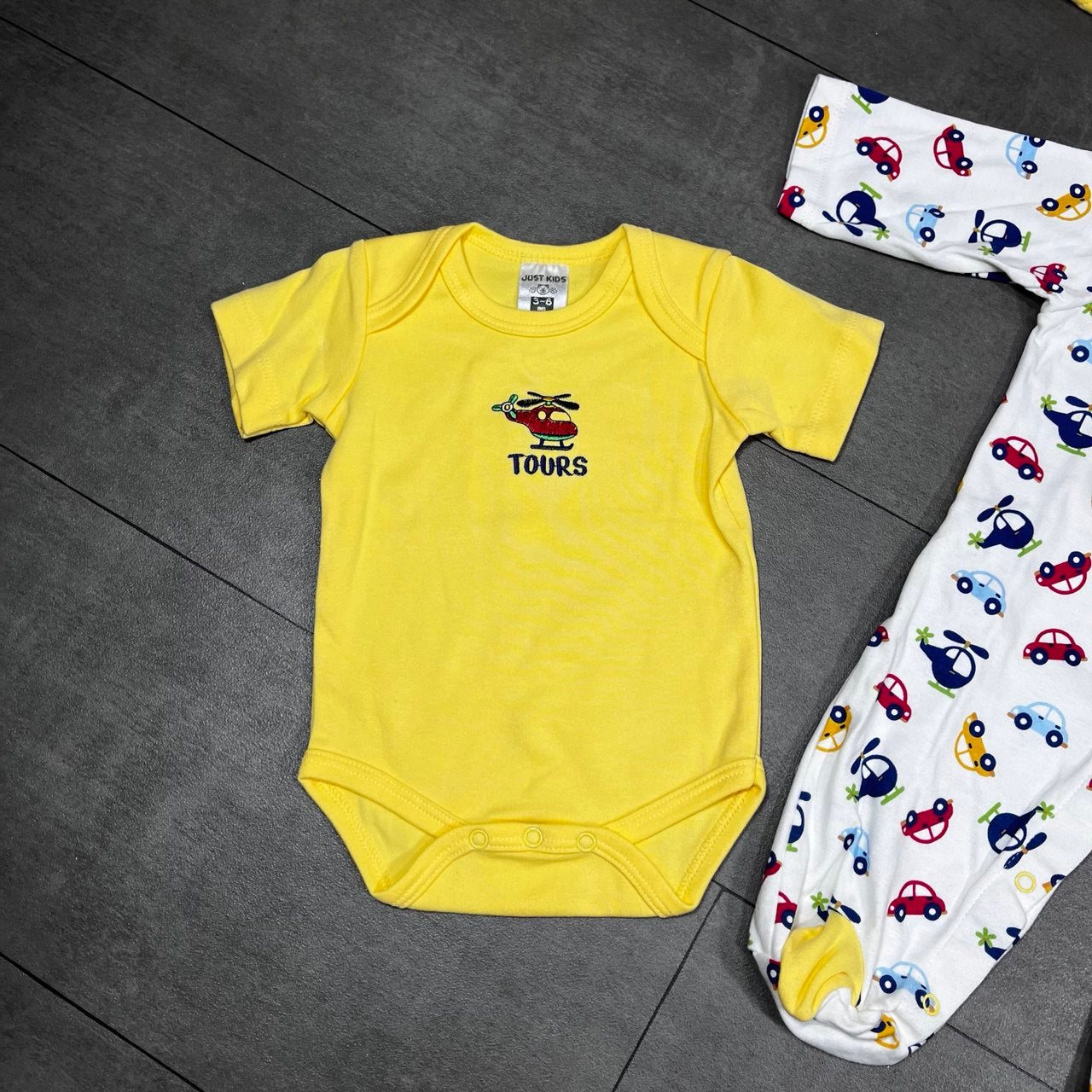 Ensemble 5 pièces en coton