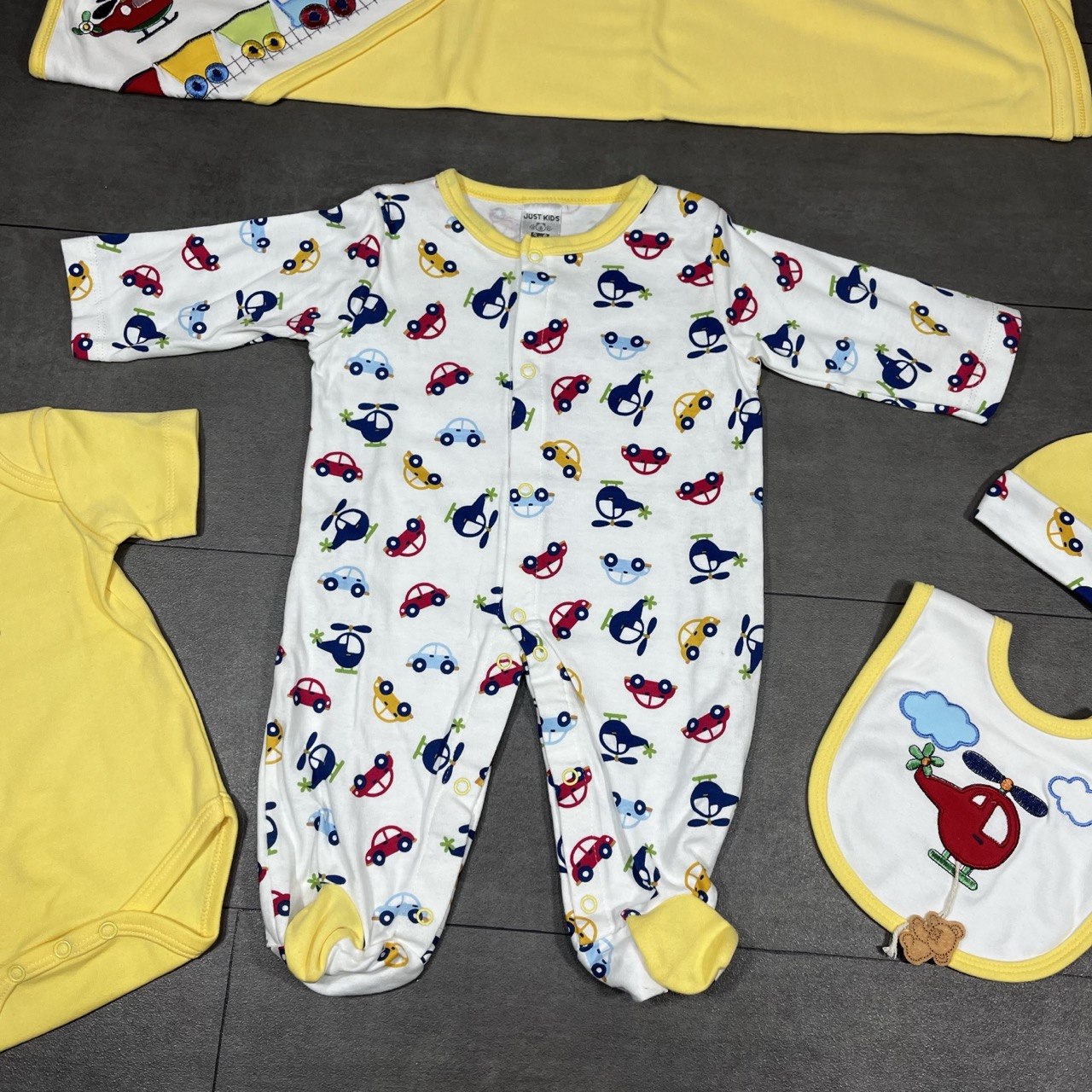 Ensemble 5 pièces en coton