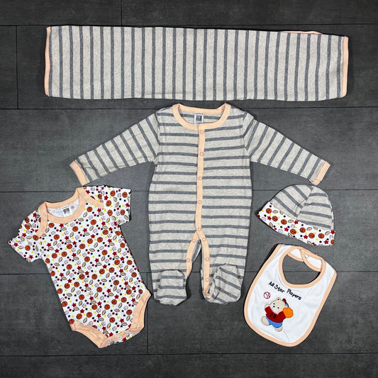 Ensemble 5 pièces en coton