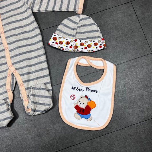 Ensemble 5 pièces en coton