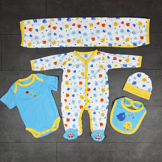 Ensemble 5 pièces en coton