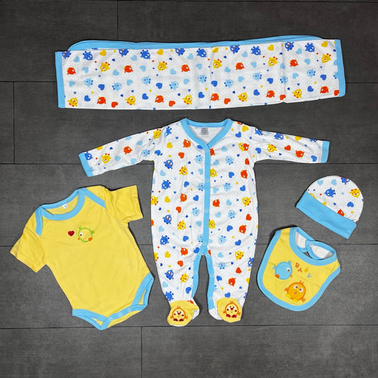 Ensemble 5 pièces en coton