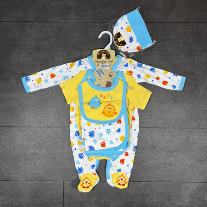 Ensemble 5 pièces en coton