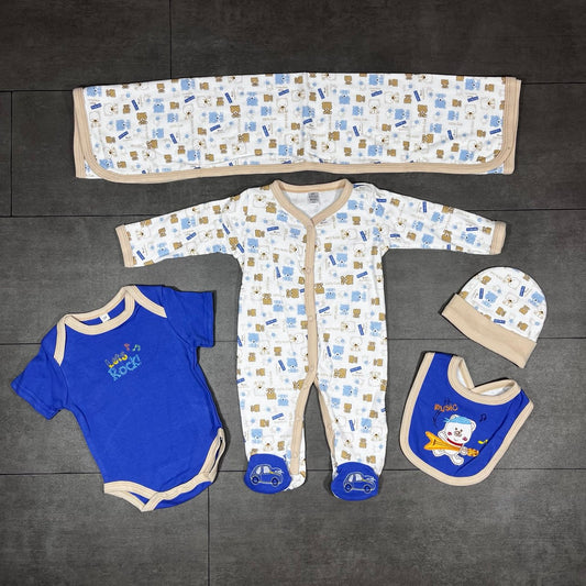 Ensemble 5 pièces en coton