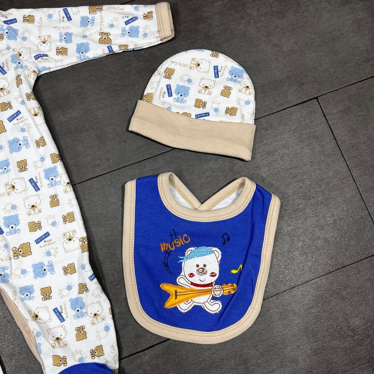 Ensemble 5 pièces en coton