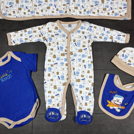 Ensemble 5 pièces en coton