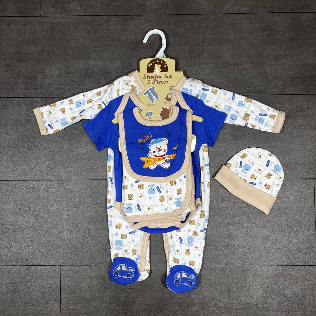 Ensemble 5 pièces en coton