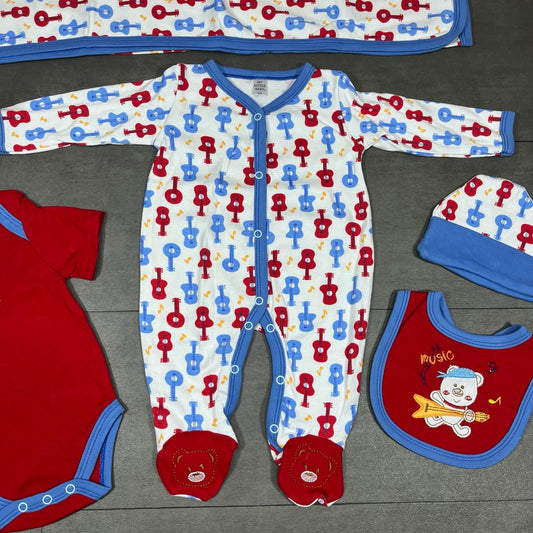 Ensemble 5 pièces en coton