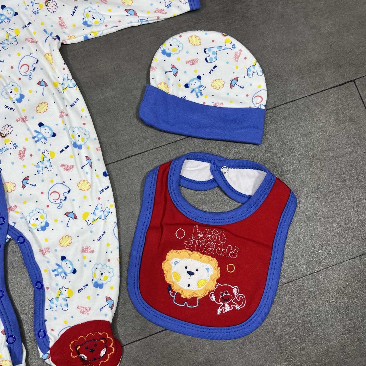 Ensemble 5 pièces en coton