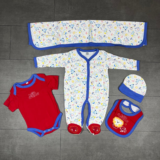 Ensemble 5 pièces en coton