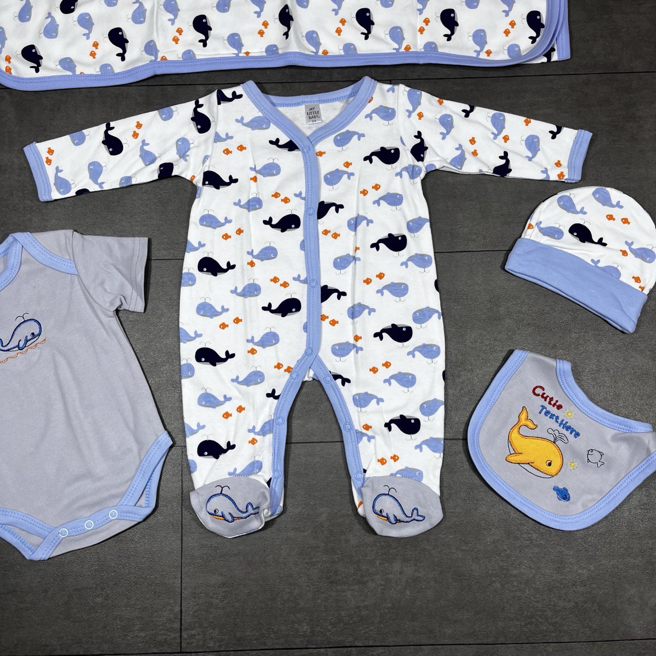 Ensemble 5 pièces en coton