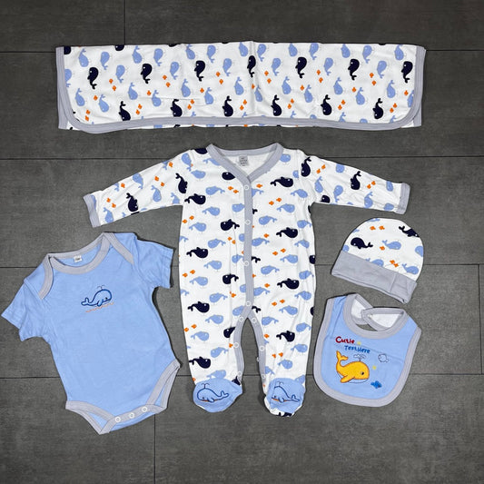 Ensemble 5 pièces en coton