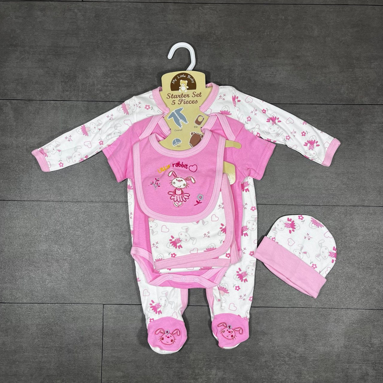 Ensemble 5 pièces en coton