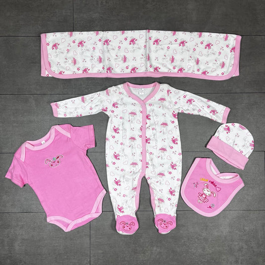 Ensemble 5 pièces en coton