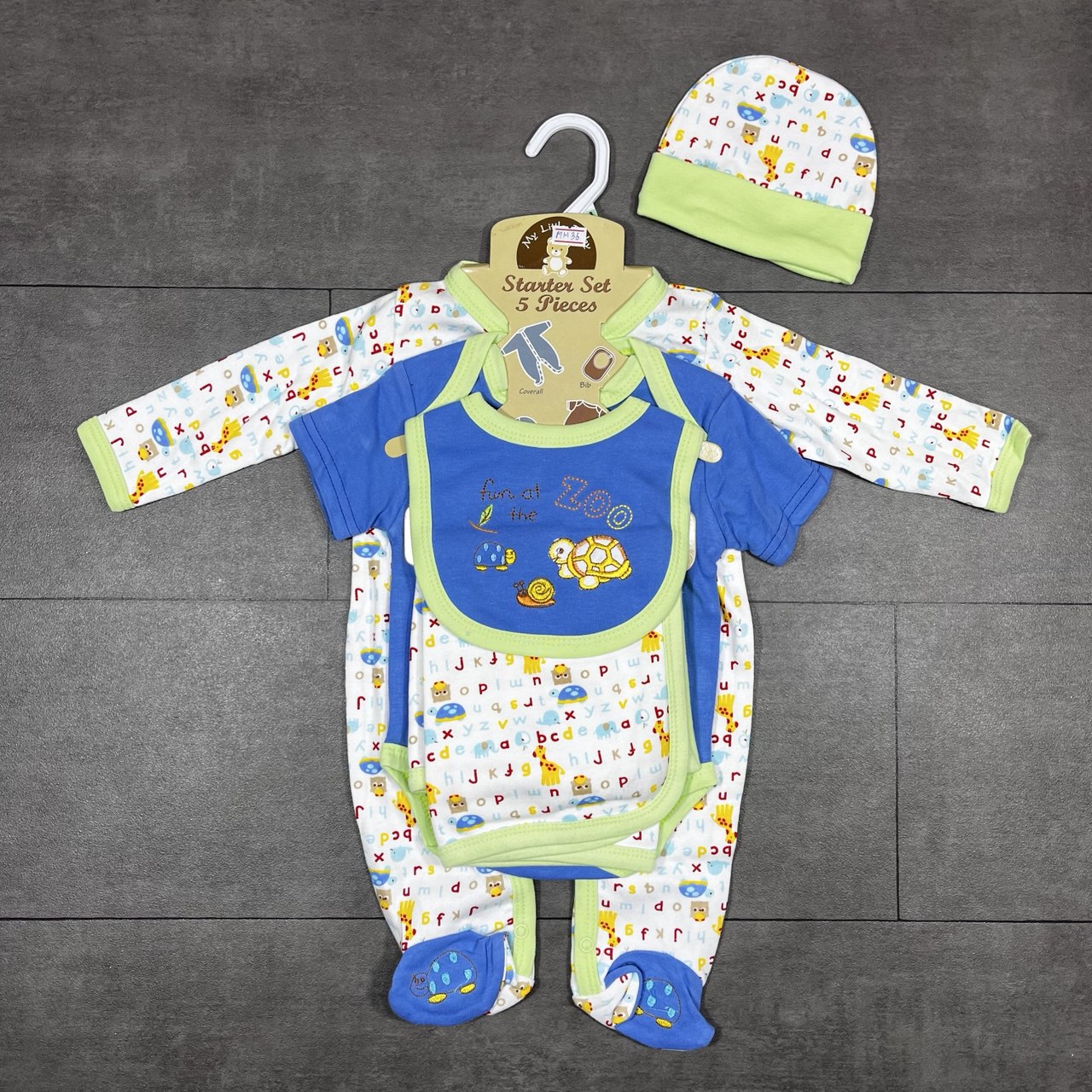 Ensemble 5 pièces en coton