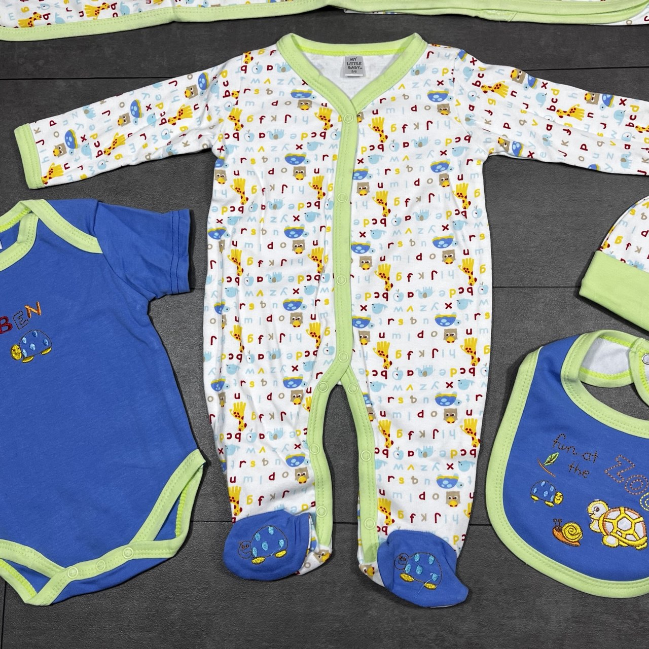 Ensemble 5 pièces en coton