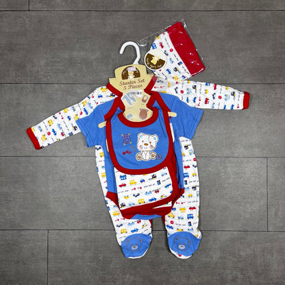 Ensemble 5 pièces en coton