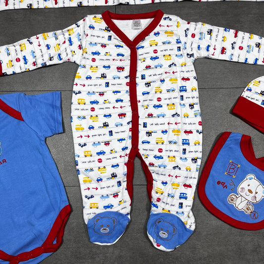 Ensemble 5 pièces en coton