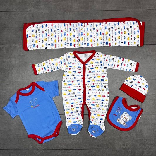 Ensemble 5 pièces en coton