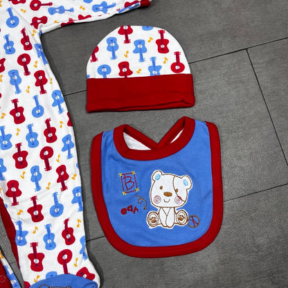 Ensemble 5 pièces en coton