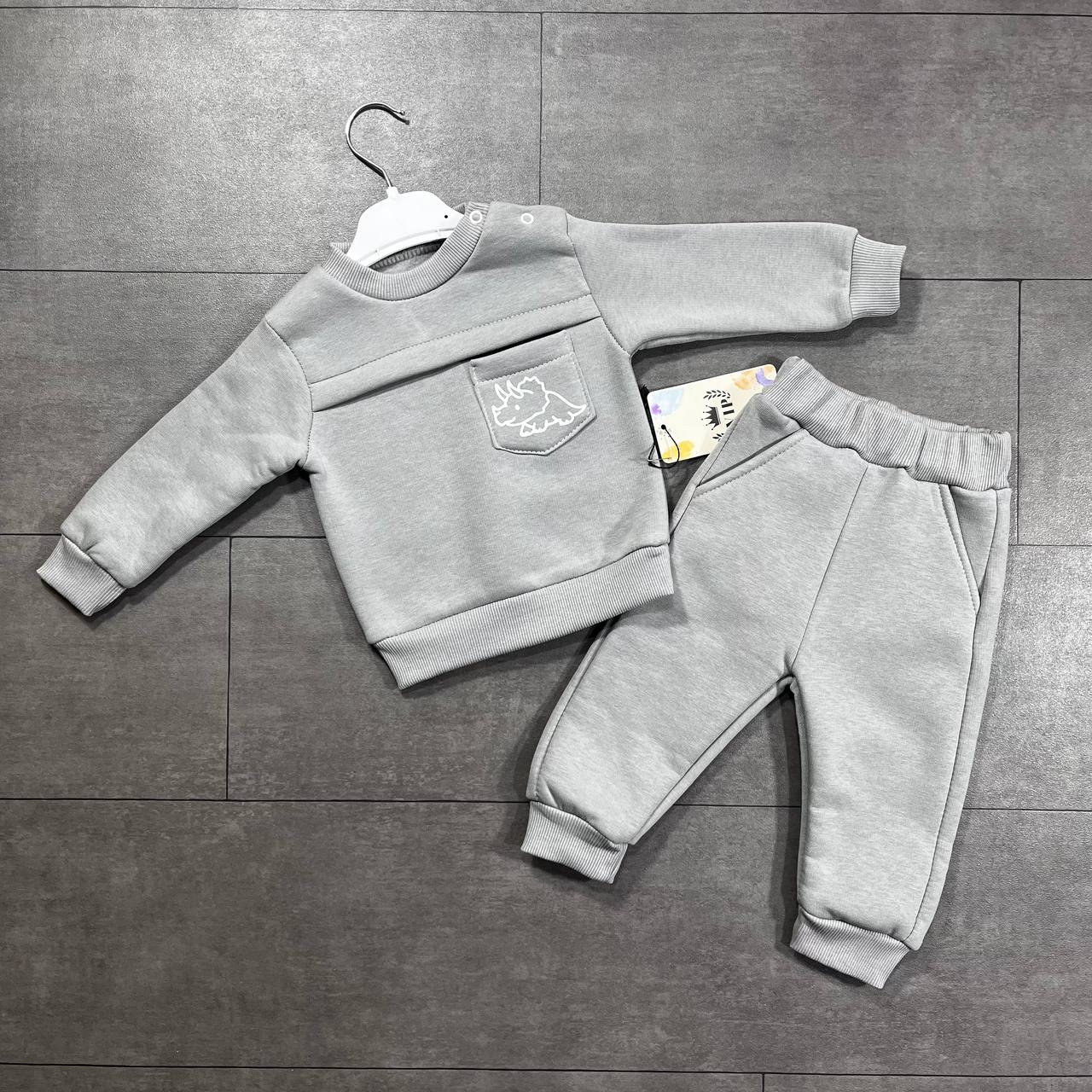 Ensemble jogging bébé motif dinosaur