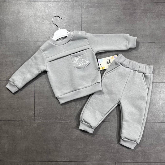 Ensemble jogging bébé motif dinosaur