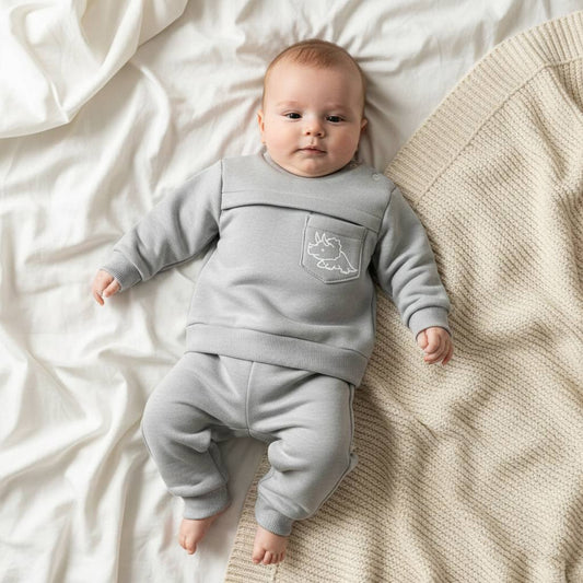 Ensemble jogging bébé motif dinosaur