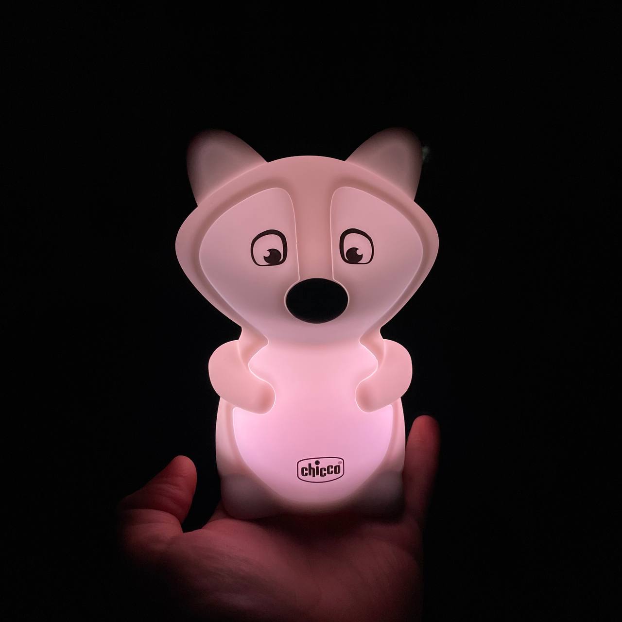 Chicco – Veilleuse Sweet Lights rechargeable et portable – Motif Renard