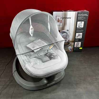Popypapa – Balancelle électrique pour bébé avec Bluetooth