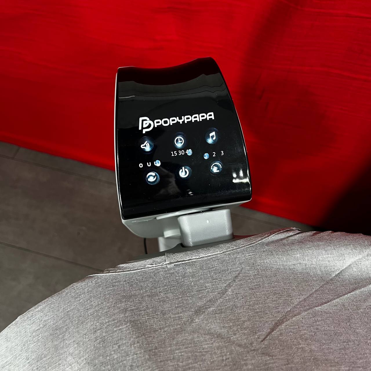 Popypapa – Balancelle électrique pour bébé avec Bluetooth