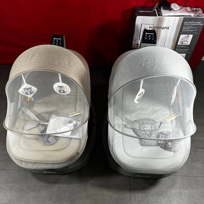 Popypapa – Balancelle électrique pour bébé avec Bluetooth