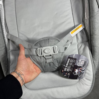 Popypapa – Balancelle électrique pour bébé avec Bluetooth