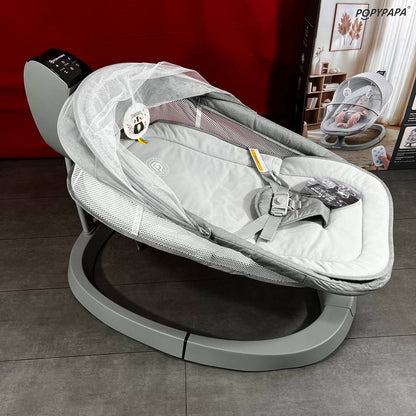 Popypapa – Balancelle électrique pour bébé avec Bluetooth