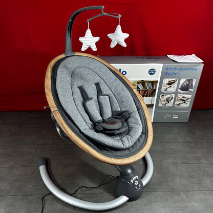 Kidilo - Balancelle électrique pour bébé avec Bluetooth