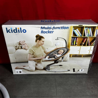 Kidilo - Balancelle électrique pour bébé avec Bluetooth