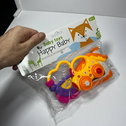 Set de Hochets Bébé Colorés – Voiture & Maison Colorées | Happy Baby 3M+