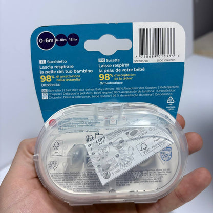 Philips Avent - Sucette 2 pieces - Ultra Air SCF085/28
