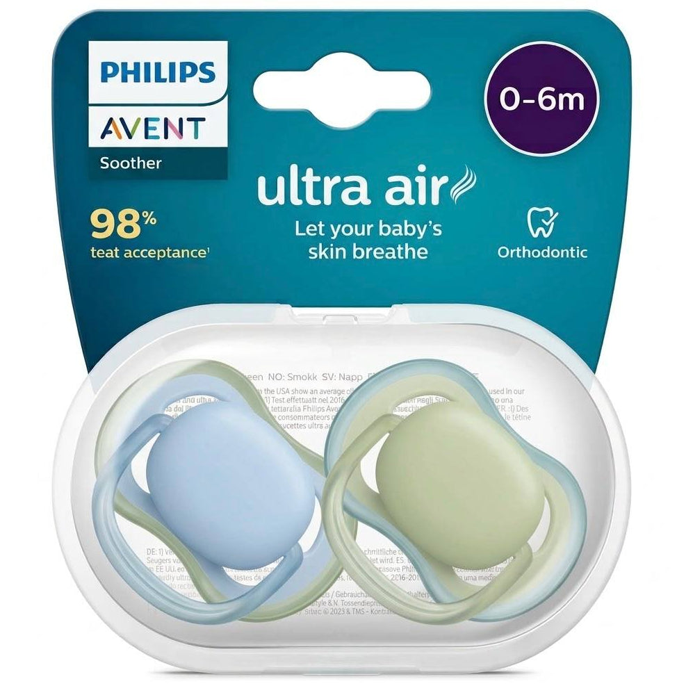 Philips Avent - Sucette 2 pieces - Ultra Air SCF085/28