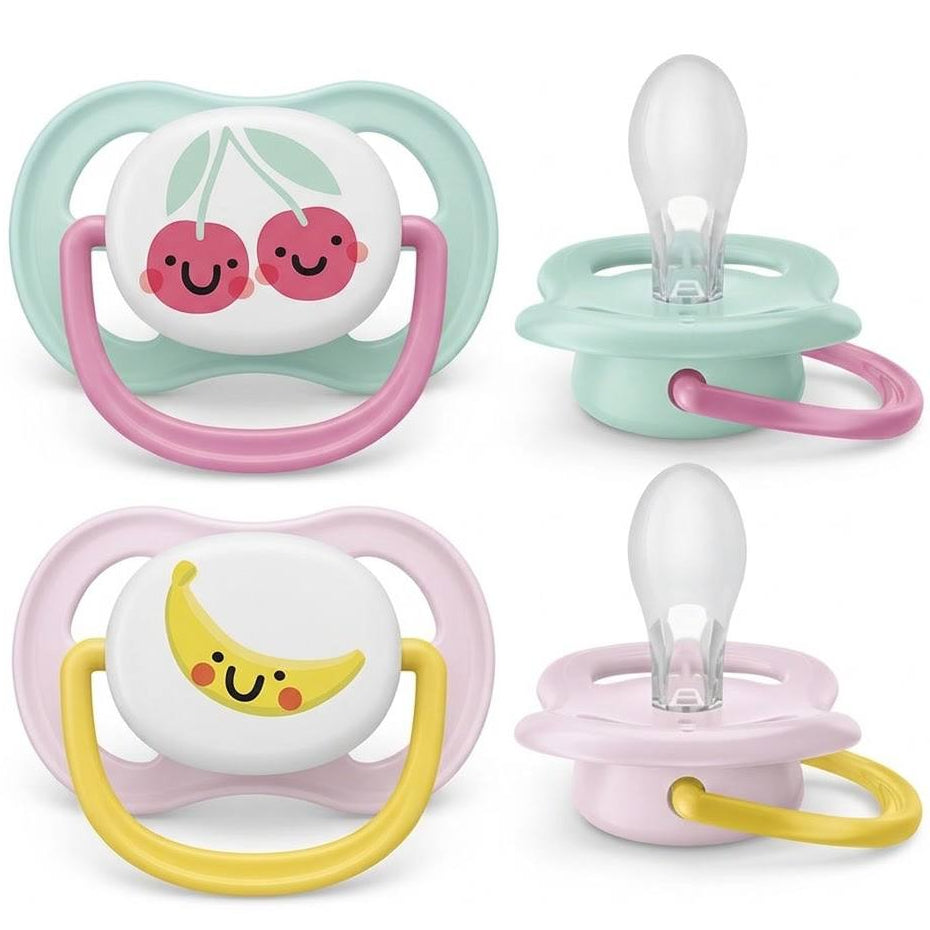 Philips Avent - Sucette 2 pieces - Ultra Air Happy SCF080/09