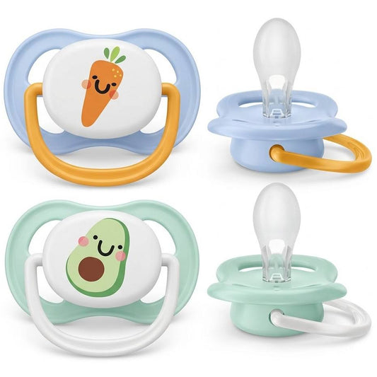 Philips Avent - Sucette 2 pieces - Ultra Air Happy SCF080/09